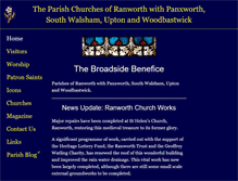 Tablet Screenshot of broadsideparishes.org.uk